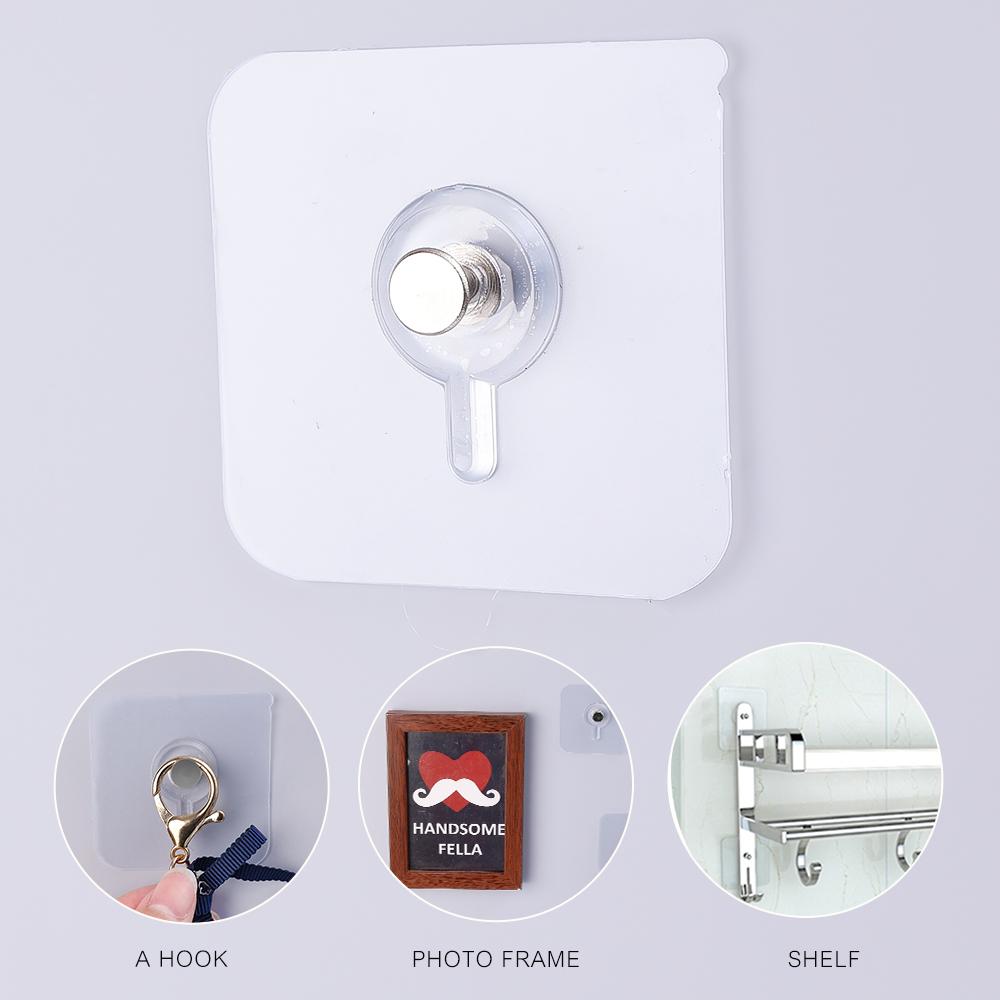 10PCS No Punching Screw Paste Hook