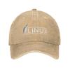Linux Operating System Tux Penguin Casual Baseball Cap Summer  Trucker Hat Sun Visor Hiking Cap Female Male Vintage Baseball Cap