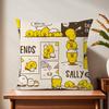Cute Cartoon Art Duck Cushion Cover For Pillow Printing Sofa Decoration Home Car Room Coffee Shop Office Nordic Simplicity
