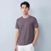 Quick-drying T-shirt Soft Elastic Ice Silk Short-sleeved Round Neck Casual Sports Short-sleeved