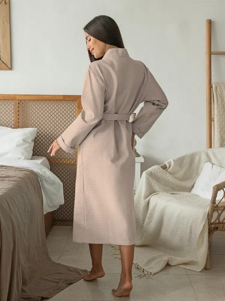 Mid,length Cotton Bathrobes And Nightgowns For Men And Women