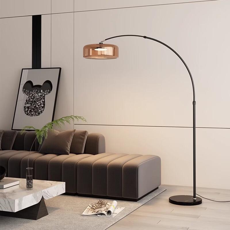OEING Italian Minimalist Arc Floor Lamp
