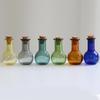 6Pcs Mini Glass Bottles with Cork Bottle Wishing Bottle Little
