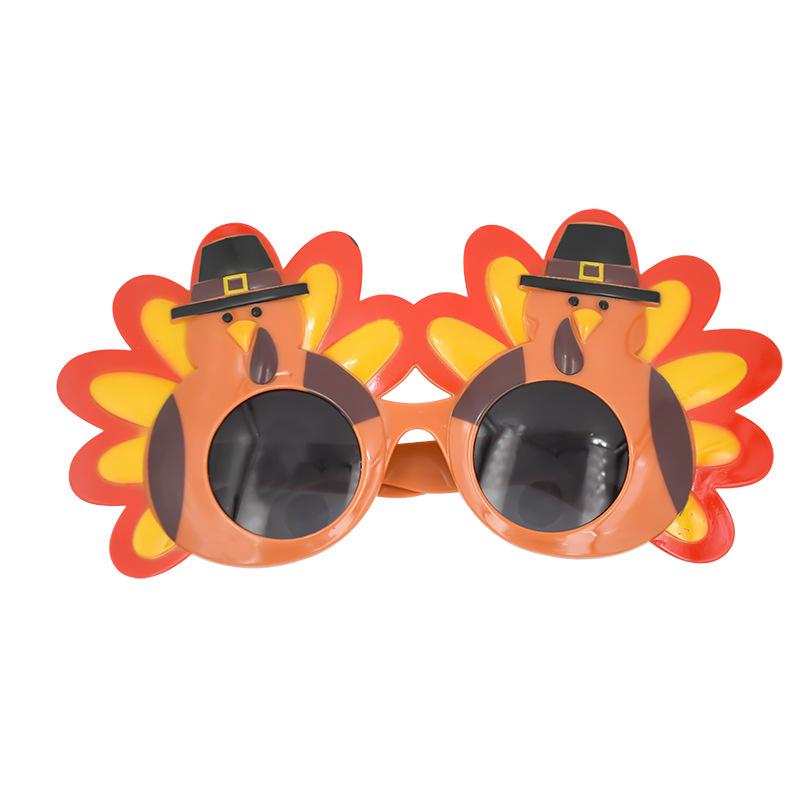 Kreatives Truthahn- und Hähnchenbein-Stirnband für Thanksgiving- und Halloween-Partys
