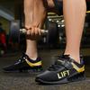 New Professional Men's Weightlifting Training Shoes, Large Size 46, High Quality Squat Hard Pull Shoes, Mens Weightlifting Shoes