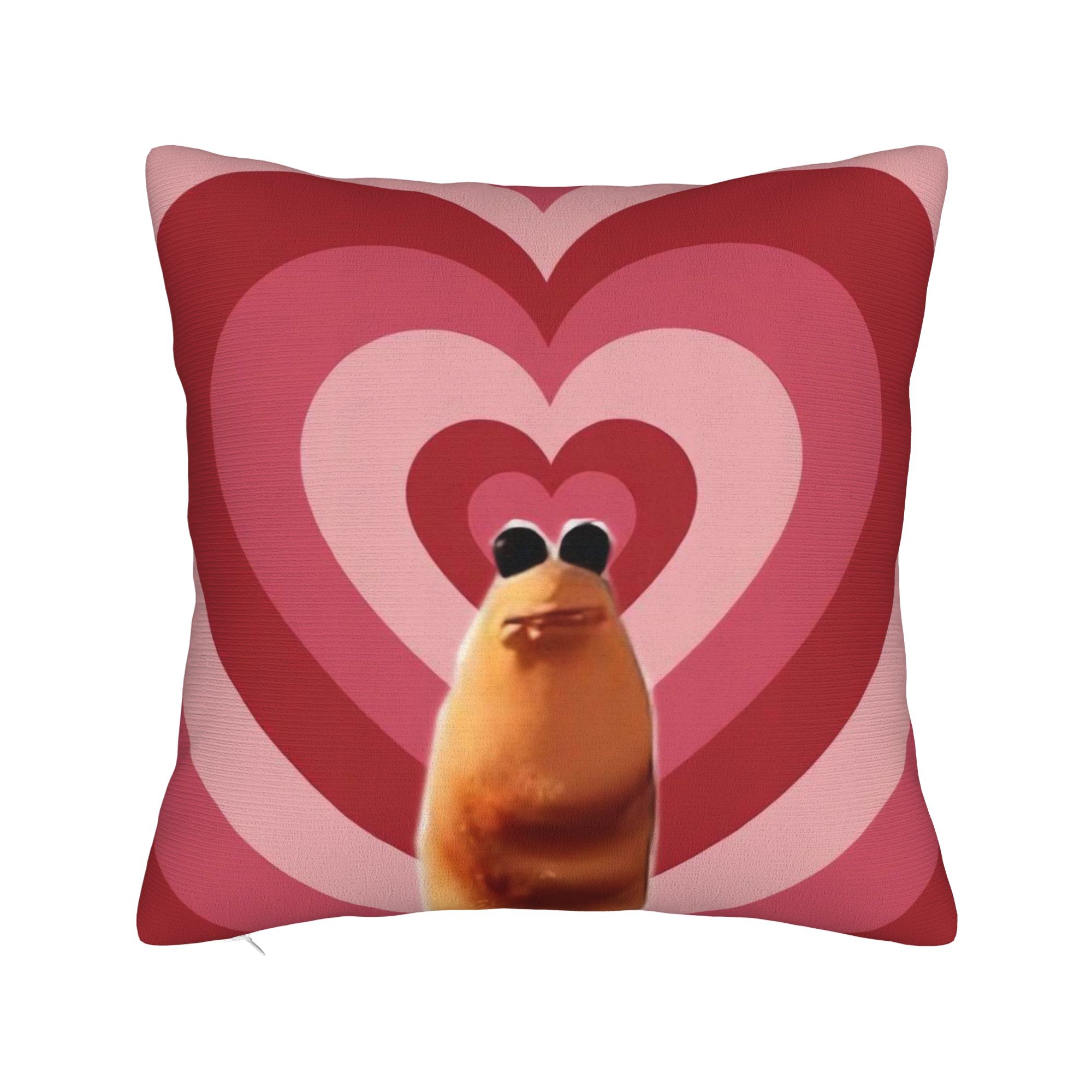 

Marcus The Worm I am Mildly Pillow Case Soft Pillow Cover Novelty Pillowcases For Couch Sofa Bedroom 20x20Inch