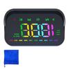 Wellvie Classy Head-Up Display (HUD), Windshield Projection Type, GPS Speedometer for Cars, Speeding Warning, Fatigue Warning, Automatic Dimming [Para