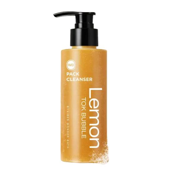 

Wonderbath Lemon Tok Bubble Pack Cleanser 100ml – Vitamin C Foaming Deep Cleansing Face Wash 100ml