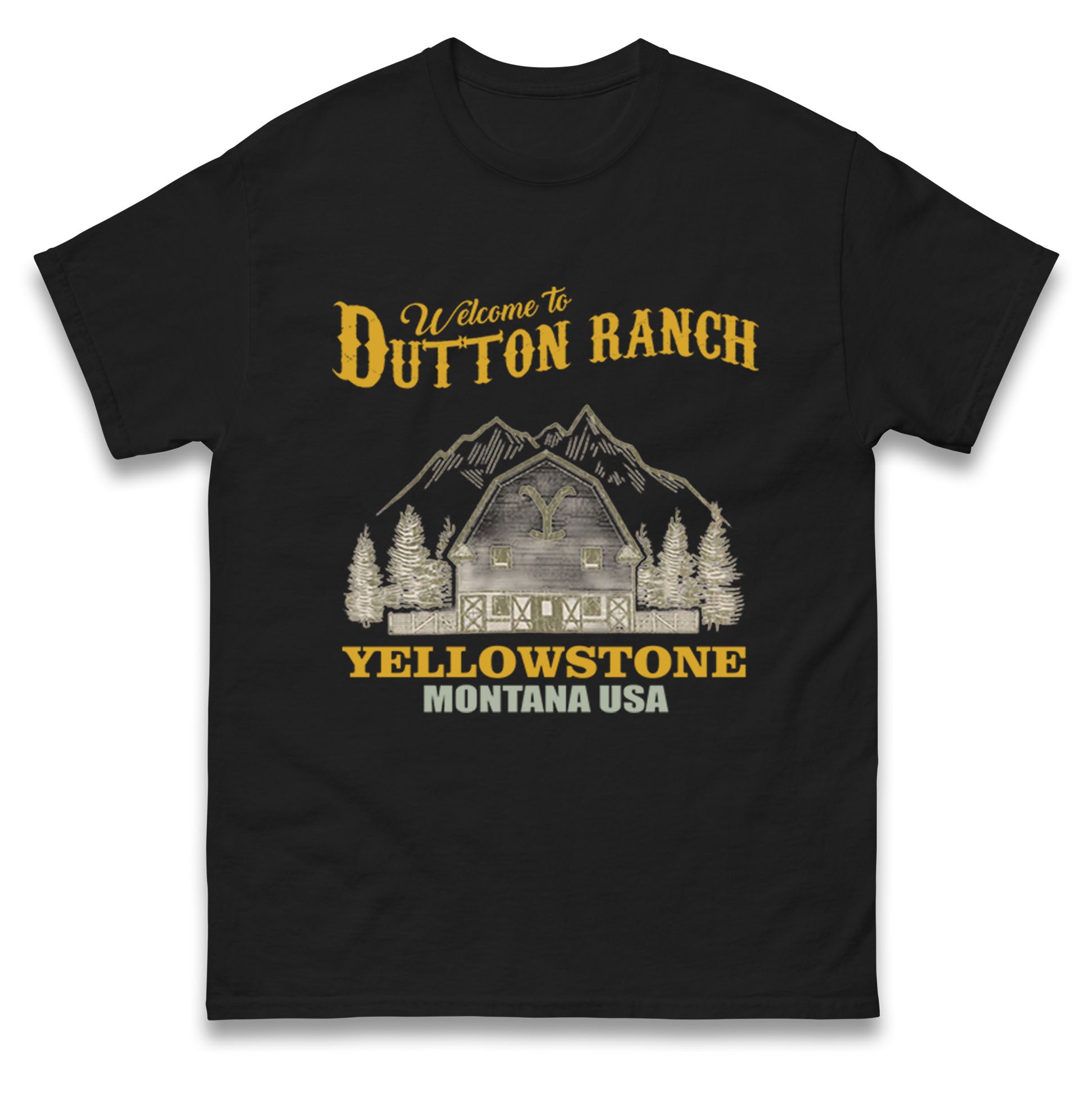

Welcome to Dutton Ranch T Shirt Tshirt Mens Womens Unisex Tops Tees 4XL
