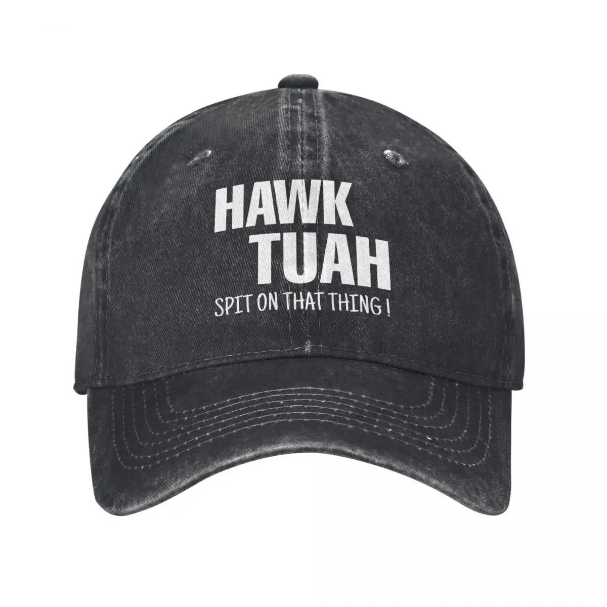 

Бейсболки Hawk Tuah 24 Spit On That Thang, модные, потертые, со смешными надписями, головные уборы унисекс, для тренировок на открытом воздухе, подарочные шляпы Adjustable чёрный