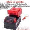 Adapter Converter For Bosch 18V Li-ion Tool To Milwaukee 18V Li-ion Battery Adapter Converter Power Tool Accessory