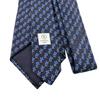 Chanel COCO Mark Business Commuting Flour Silk Tie Navy Silk Used