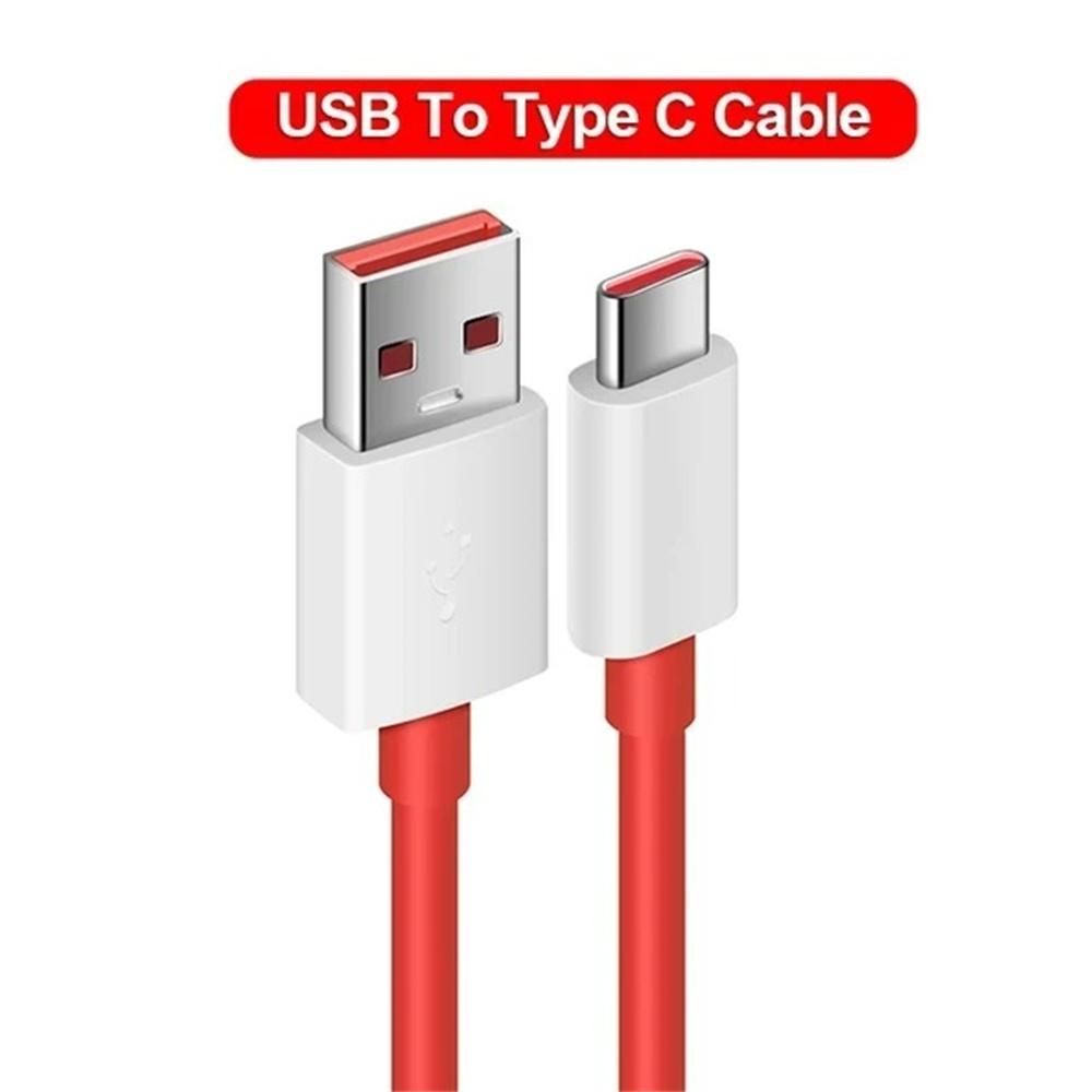 65W 6A Type C To USB C Super Fast Charging Cable For OnePlus 9RT 9R 8 7 Pro 7t Pro 6t 5t 5 3t USB Type C Phone Charger Data Cord