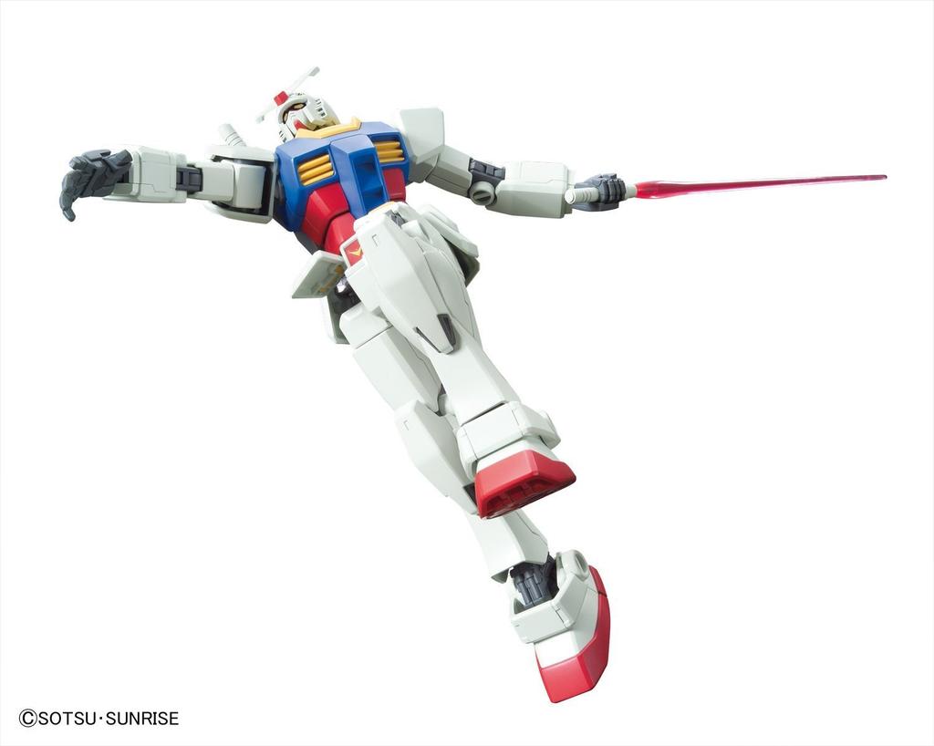 BANDAI SPIRITS HGUC 191 Mobile Suit Gundam RX-78-2 Gundam 1/144 Scale Pre-Colored Plastic Model