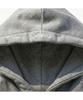 Extraordinary Camo Fill Logo Zip-Up Hoodie Melange Gray