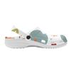 Color Print EVA Clogs Women Men Soft Comfort Slip On Ventilated Garden Shoes Beach Pool Bathroom Home Daily Shoes Home Use