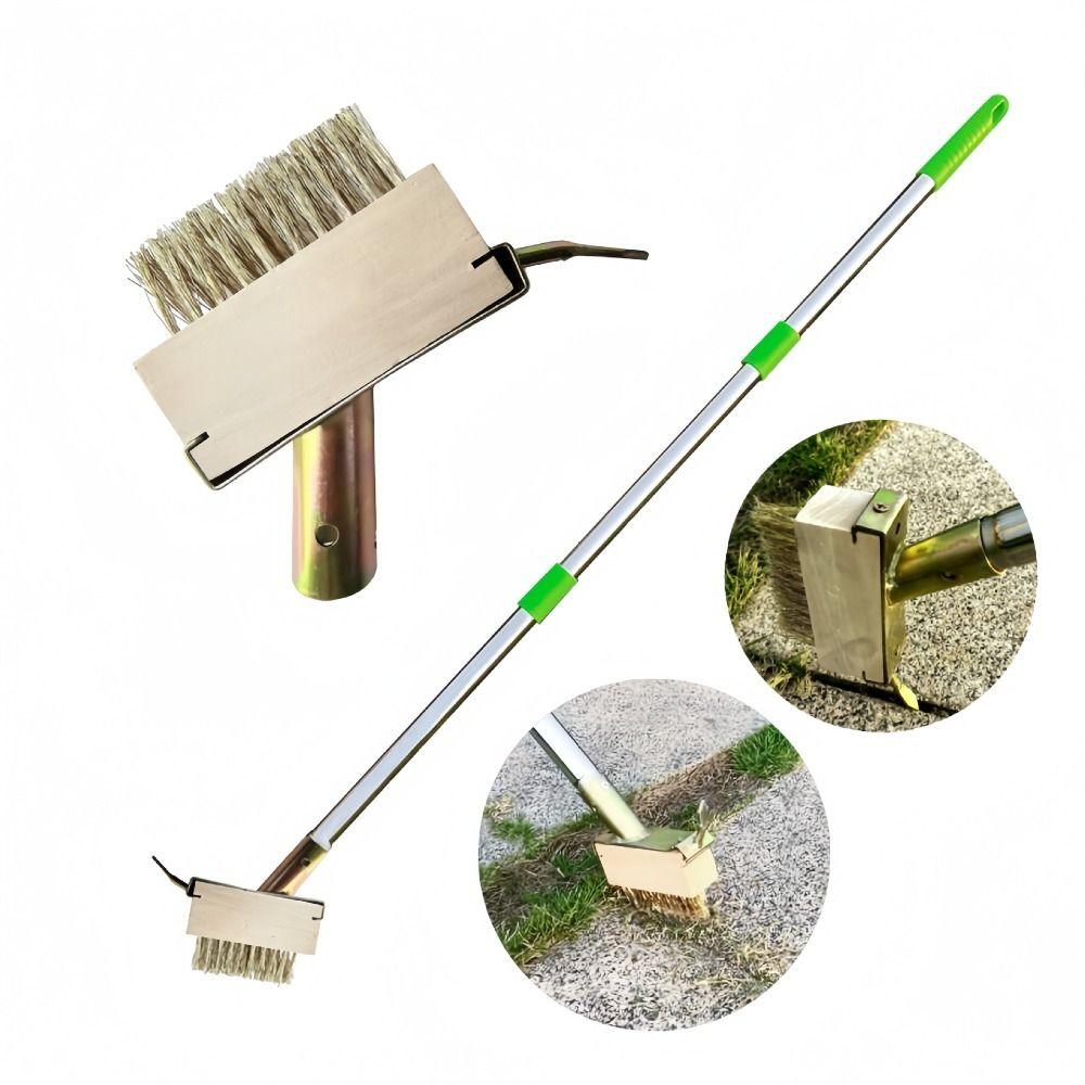 Pulling Hook Weed Removal Brush Long Steel Handle Garden Tools Manual Crack Weeder  Garden