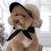 Gorra Visera para Mascotas Béisbol Ajustable Cordón Sombrero para Fiesta en la Playa, Sombrero de Verano para Montar Senderismo,