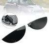 2Pcs L+R Black/Silver Headlight Washer Cover For BMW For Mini Cooper 2001-2006 Front Headlight Washer Nozzle Cover Accessories