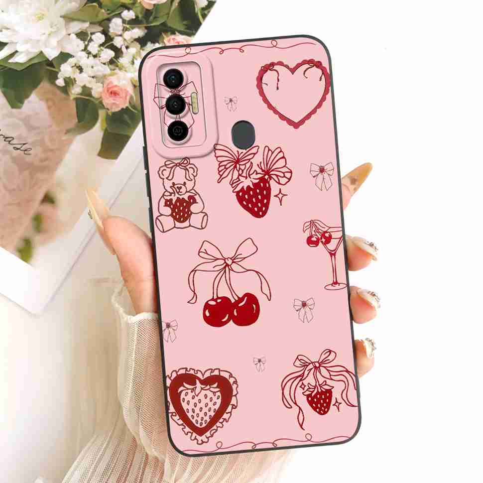 For Tecno Spark 7 Fashion Dragon Shockproof Protector Protective Phone Casing Spark7 7P 7Pro KF6 KF7j Soft Silicone Case Cover