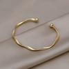 Twisted Irregular Geometry Bracelet Zircon Ladies Elegant Delicate Simple Minimalist Bracelet Women Zircon Mom Wife Girl Gifts
