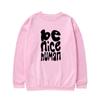 BE NICE HUNAN Retro Round Neck Casual Hoodie