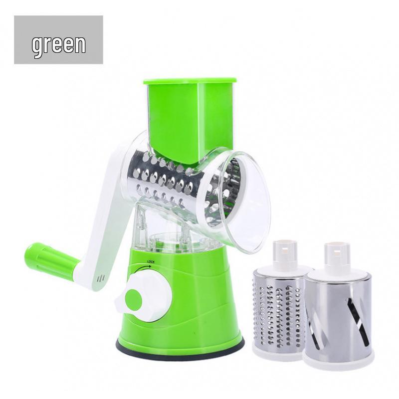 Manual Hand-Cranked Multifunctional Vegetable Cutter & Shredder