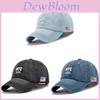 Denim Baseball Cap For Men Women Summer Sun Protection Adjustable Outdoor Travel
