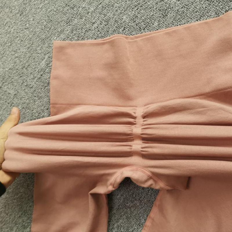 Women's Fitness Women's Workout Sexy Push lim Hips Lift  Waist Leggings Seamless Leggings SHigh Stretch