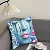 Band C-Chase Atlantic Cushion Cover Reversible Plush Pillow Cover – For car, sofa, bedroom, perfect as a gift.
