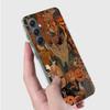 Halloween Fall Art Witch Cat Phone Case for Samsung A16 A26 A36 A56 A17 A37 A57 A07 A06 A02S A03 A04S A05S Galaxy Note 20 10 A50