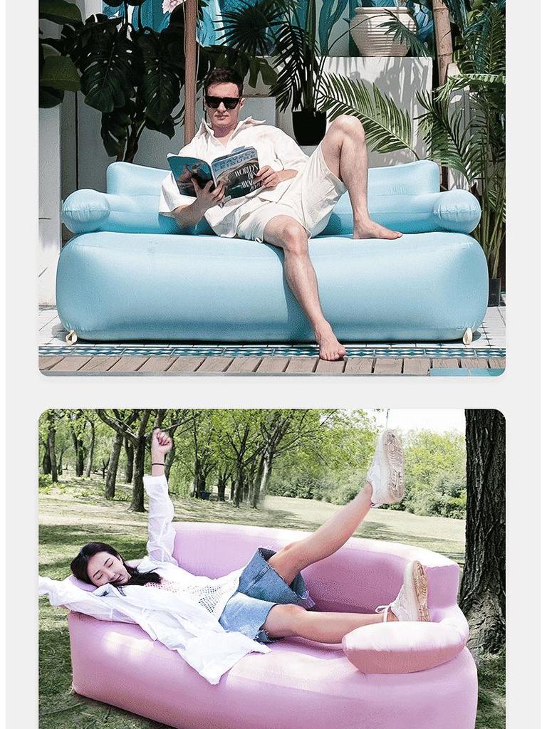 KingCamp Double Camping Inflatable Sofa Chair Mattress