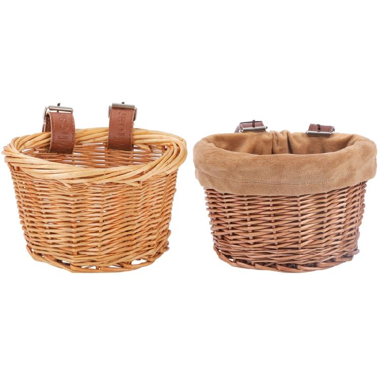 Dětské vintage ratanové košíky na kolo Košík na balanční kolo na kolo Košík na kolo