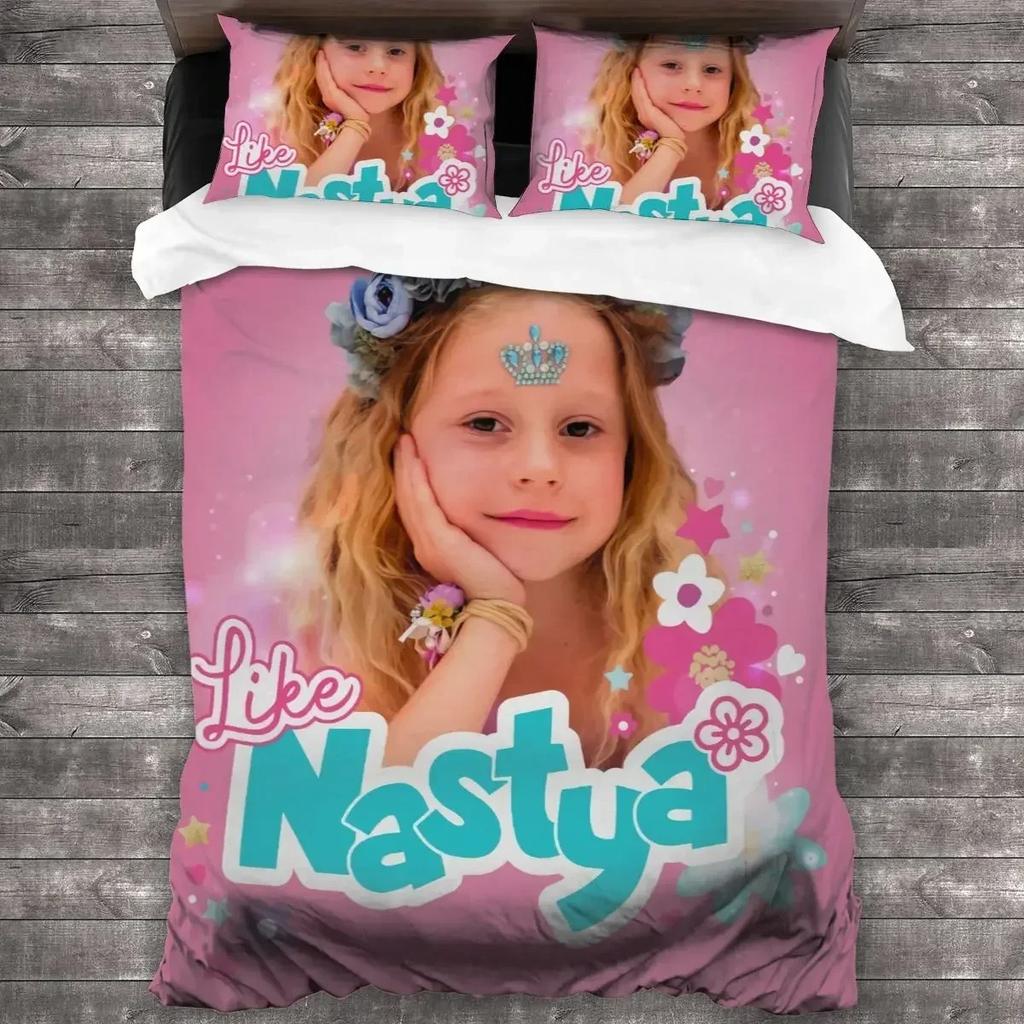 Přikrývka Jako Nastya Povlečení 3D Potisk Vhodné Do Ložnice Děti Domácí Textil