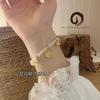 Chalcedony Fu brand bracelet, female ins niche design, Fu character bracelet temperament, students give girlfriend gifts