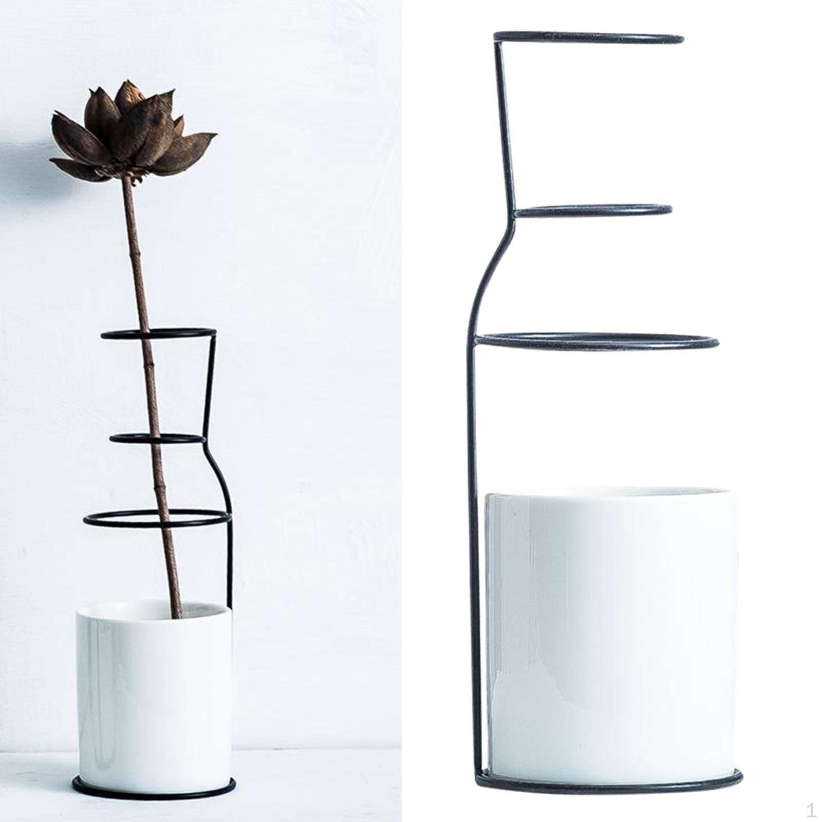 

Керамическая железная ваза, домашний декор, центральные предметы, декоративные вазы для кухни/офиса/гостиной, сухие L