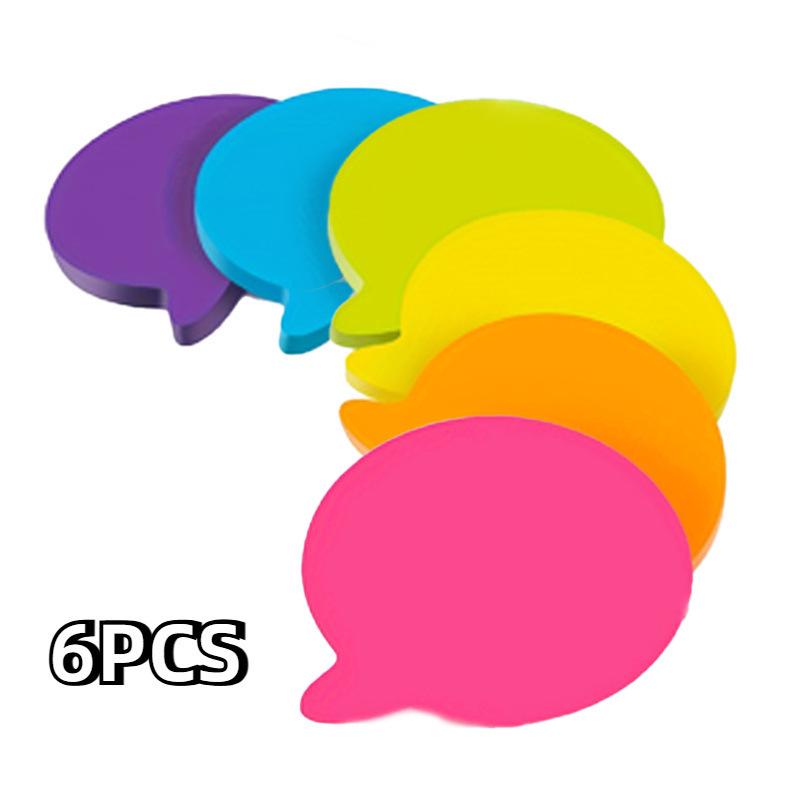 Vibrant Sticky Notes with Strong Adhesive - Tearable, Reusable, Fluorescent Memo Pad for Students and Offices
