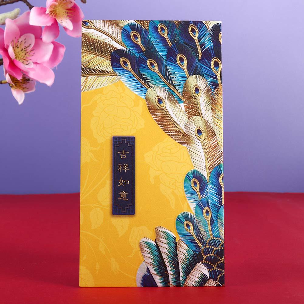 Festival Decoration Hot-Stamping Lucky Money Red Envelope Chinese New Year Bless Pocket Red Pocket