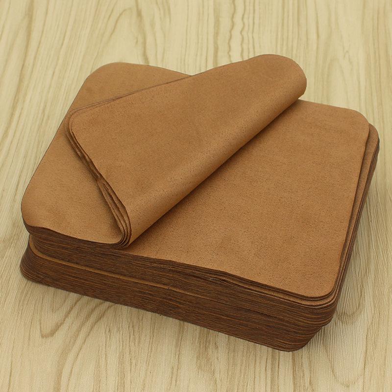 Suede Microfiber Glasses & Phone Cloth - Gray/Brown Coffee, Soft Double-Sided Velvet, Sea Island Silk