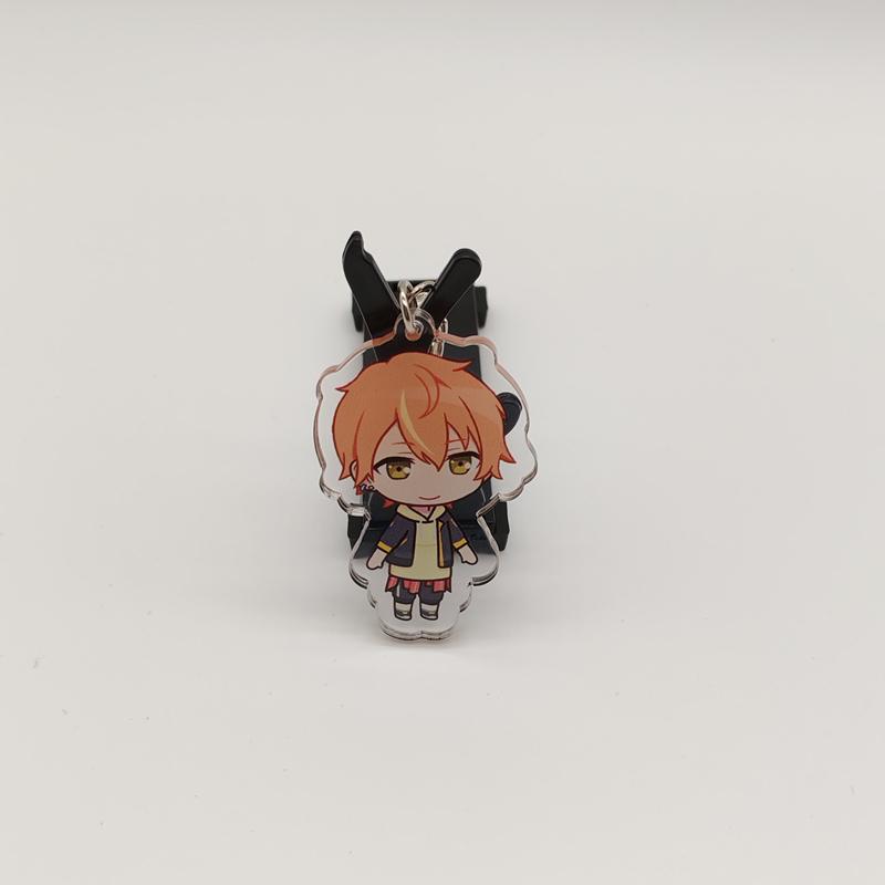 PJSK Project Sekai Colorful Stage Tutti i personaggi SD Carino Kawaii Portachiavi Acrilico Portachiavi Laccetto Accessori da Appendere