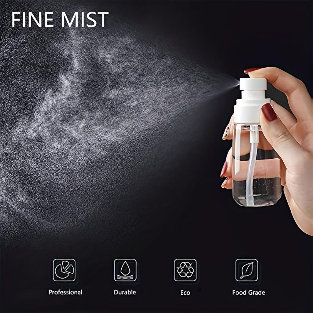 2/4pcs Portable Clear Spray Bottles Travel Refillable Container for Perfume Cosmetic Dispenser Home Salon Beauty Essential Tool