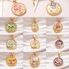 Oil Painting Chinese Style Necklace Collar Noble Clavicular Chain Luxury Choker  Jewelry Gifts