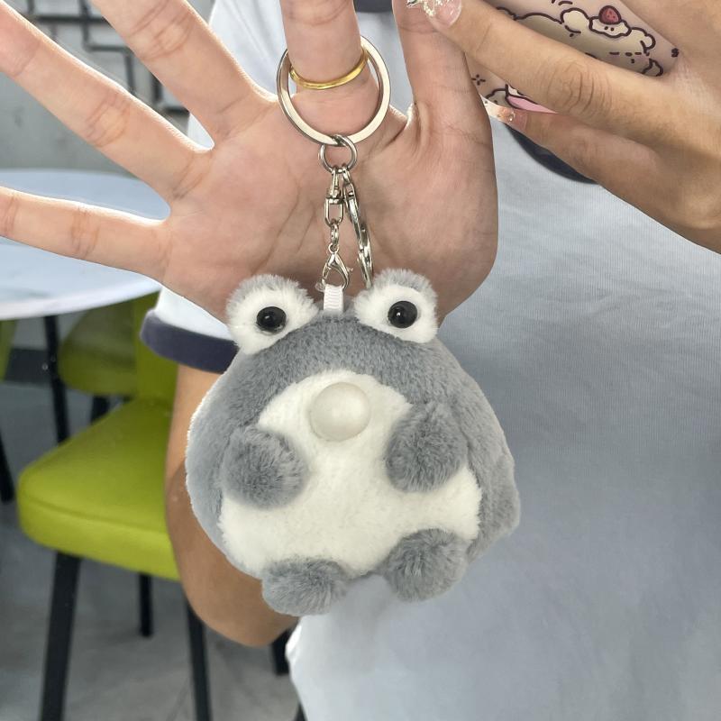 

Брелок Плюшевый Маленький Лягушонок с Пузырьками Креативный Маленький Подвеска для Школьной Сумки Аксессуары для Ключей от Машины Кукла