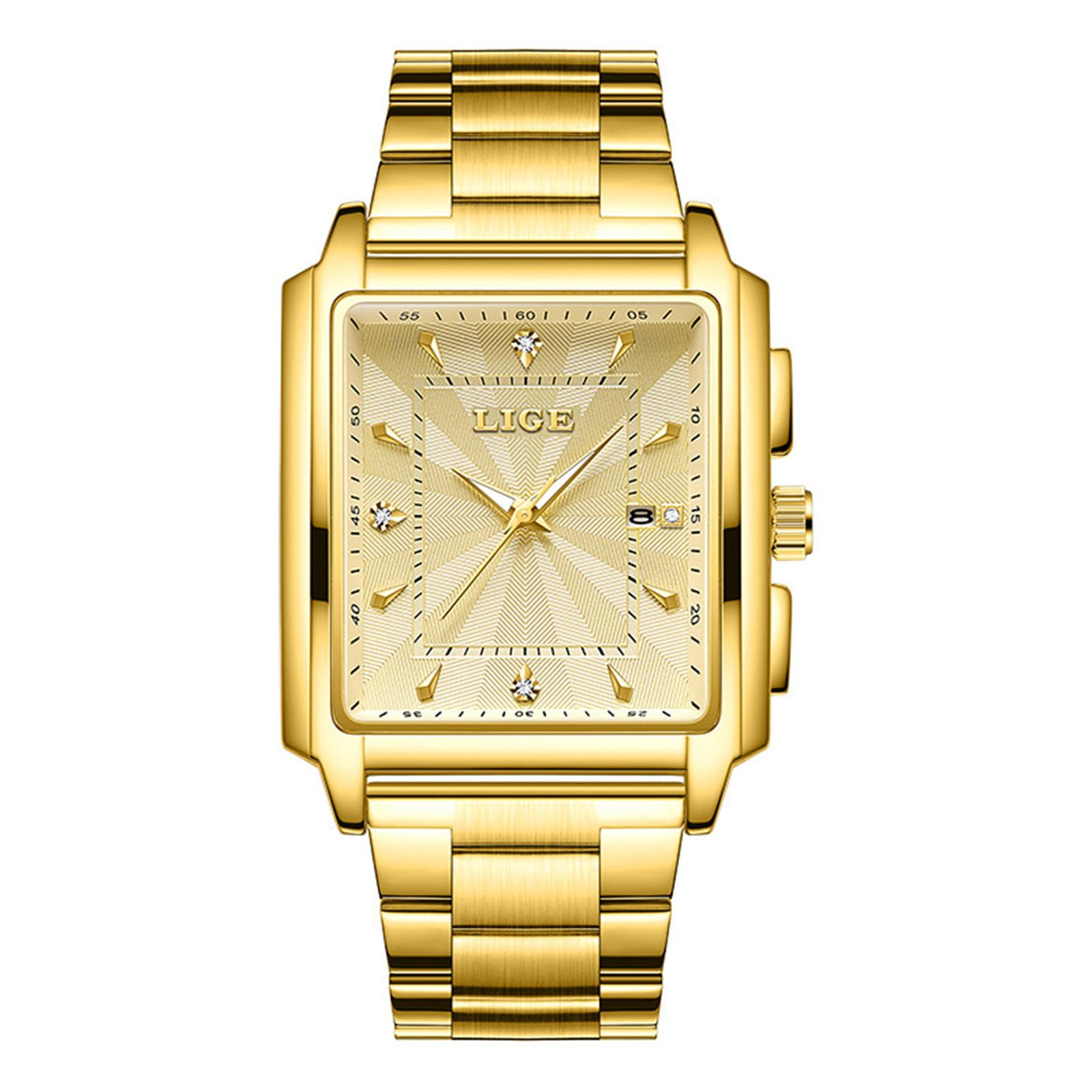 

Мужские водонепроницаемые светящиеся наручные часы-будильник для бега One Size