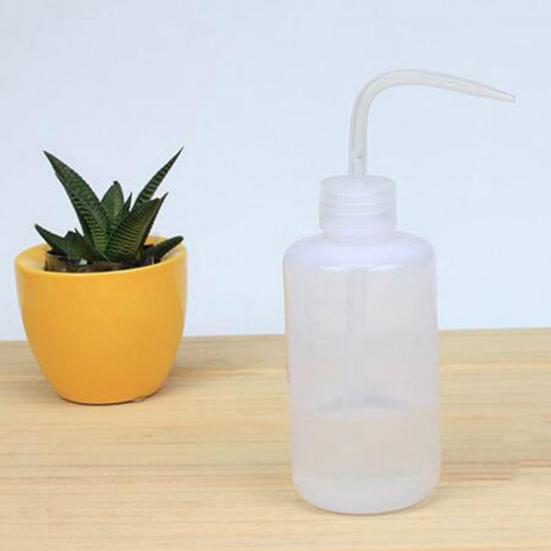 Succulents Plant Flower Beak Squeeze Watering Can Bottle Kettle with Long Nozzle