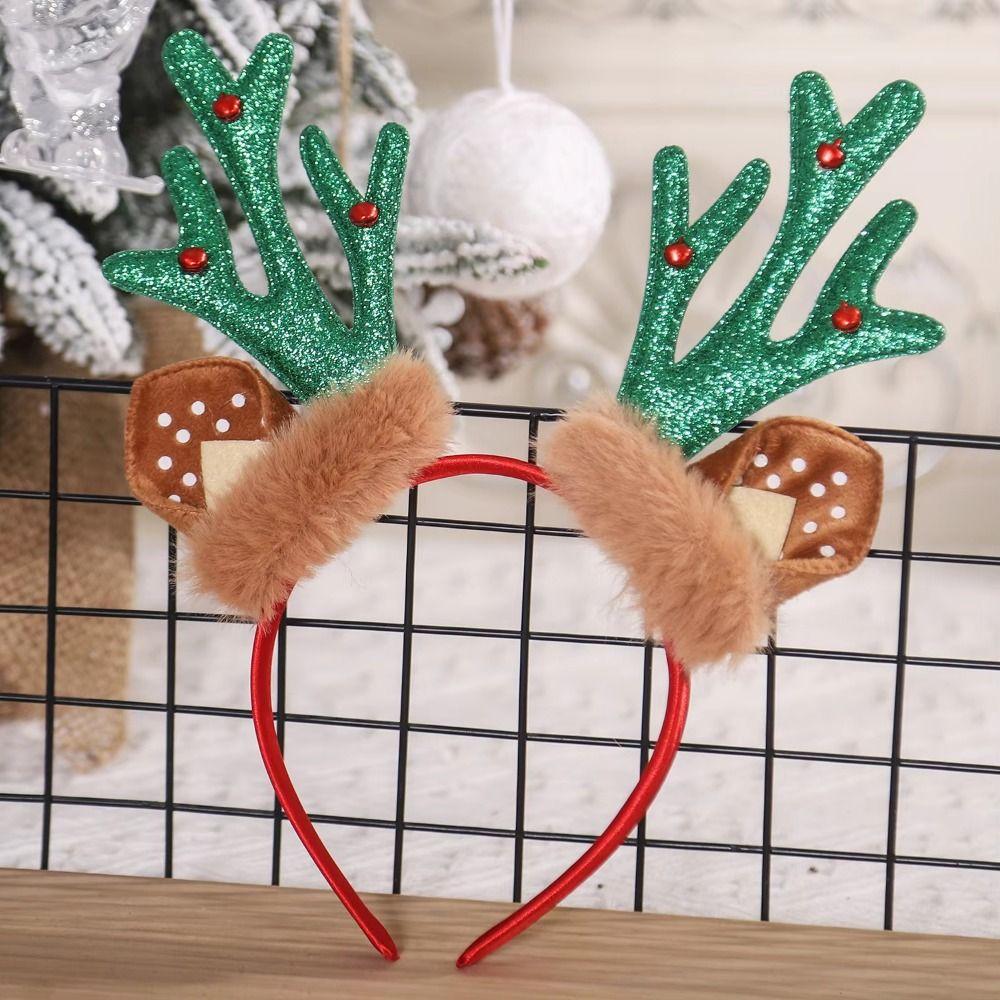2/3pcs Cute Christmas Headband Creative Antler Headdress Deer Headbands  Hair Accessories