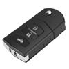 3 Button Car Remote Folding Flip Key Fob Case Blade Cover Shell Fit for MAZDA 2 3 5 6 RX8 MX5