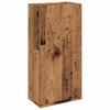 Wandmontierter Badezimmerschrank im rustikalen Holz-Look 32 x 20 x 67 cm