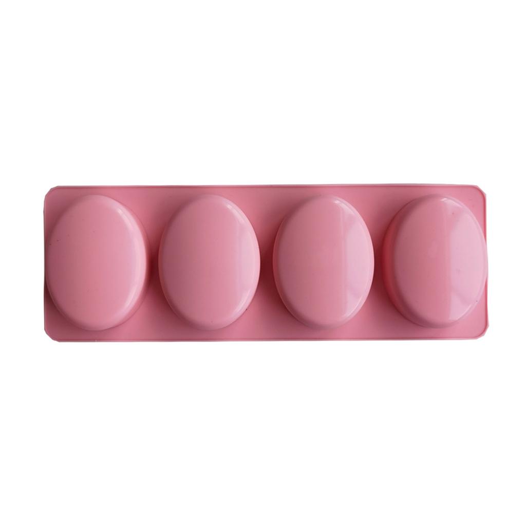 Stampo Rotondo per Sapone Fatto a Mano DIY Stampo Quadrato in Silicone per Sapone, Lozione, Barrette Shampoo per Bombe da Bagno, Sapone Luffa-Decor