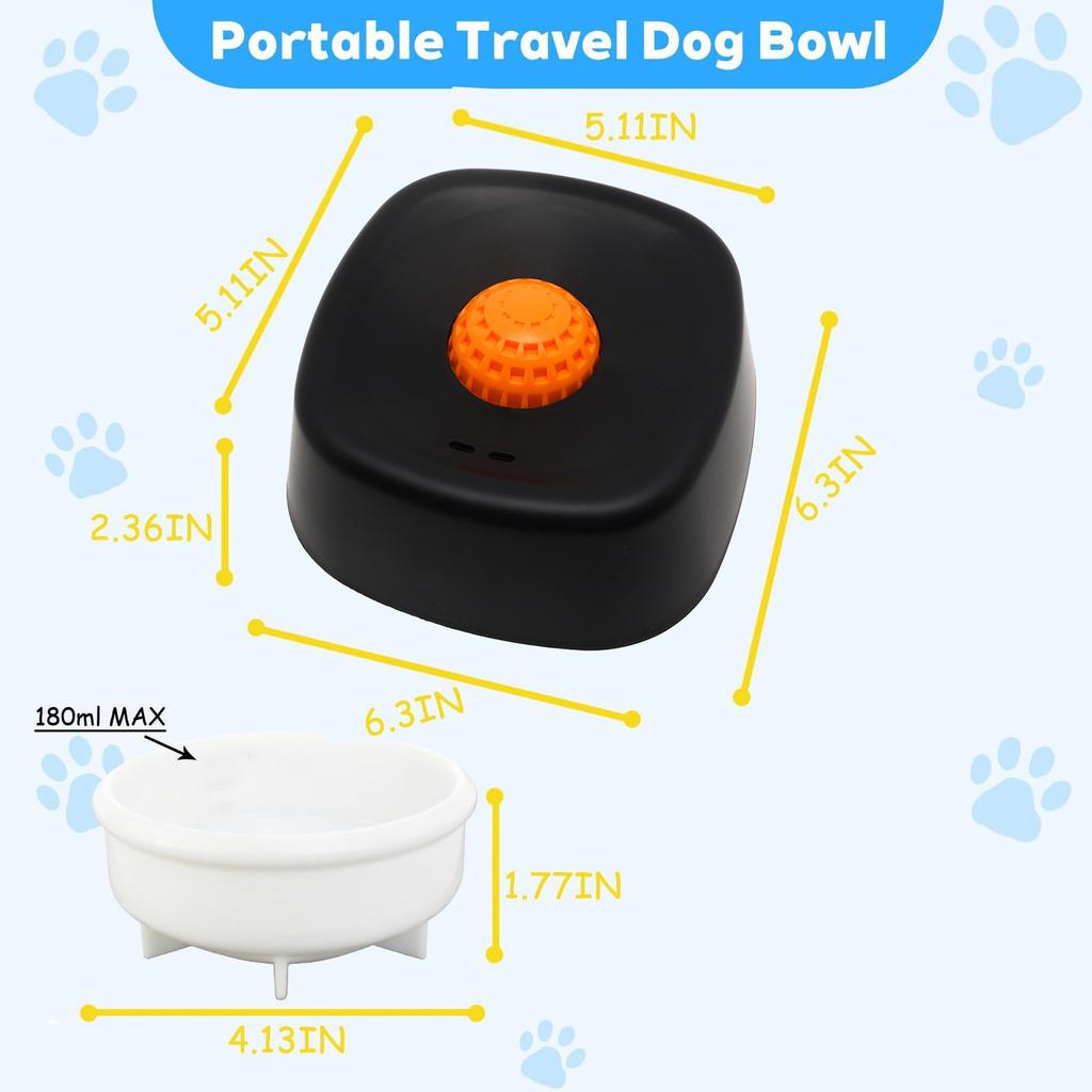 Bol à lécher liquide pour chien avec design d'alimentation lente Antidérapant Amovible Facile à nettoyer pour friandises liquides Bouillon d'os Yaourt